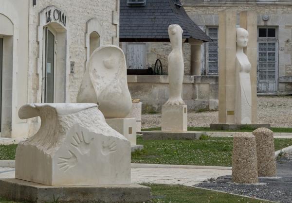 Sculpture symposium de Julienne région de Cognac