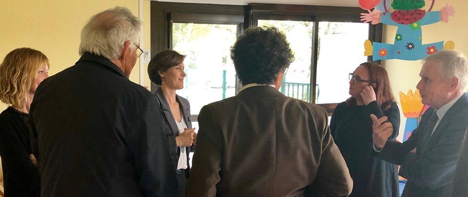 Visite ministre Christelle Dubos