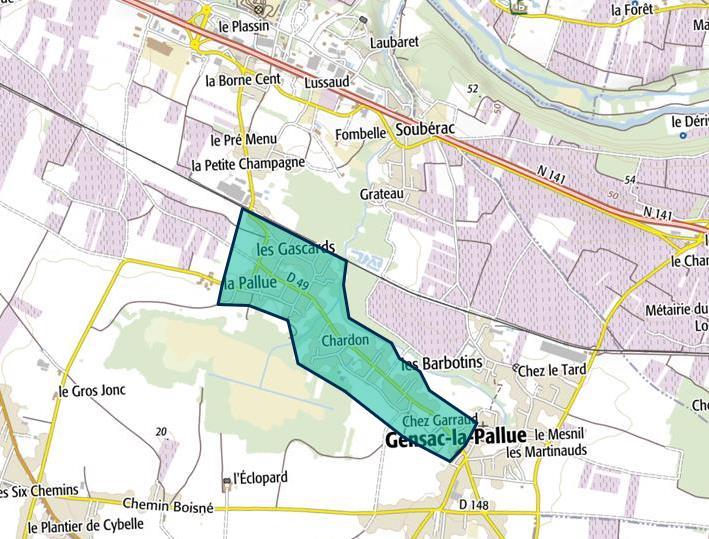 plan travaux Gensac-La-Pallue
