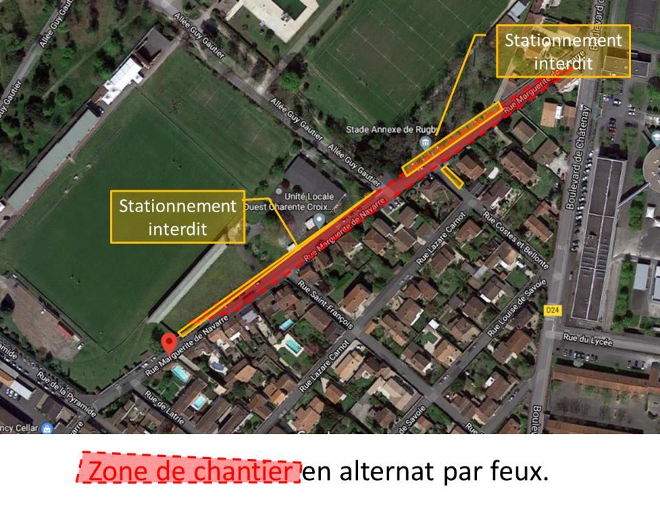 carte travaux cognac