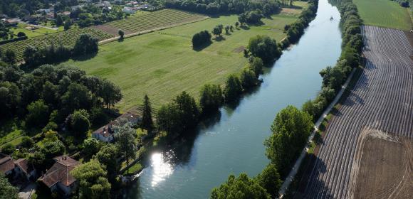 Le fleuve Charente a Cognac