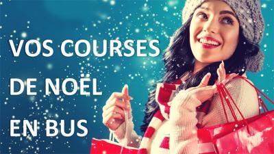 Vignette shopping de noel