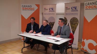 Signature contrat Adour