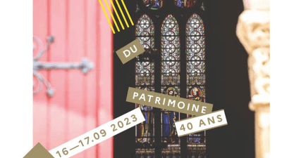 Affiche Journée européennes du patrimoine 2023