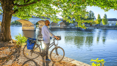 Vélo bord de charente