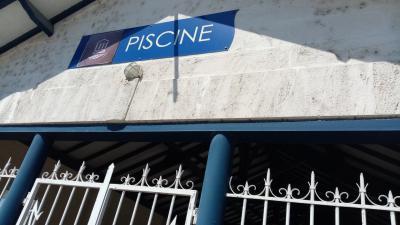 Façade de la piscine de châteauneuf-sur-charente