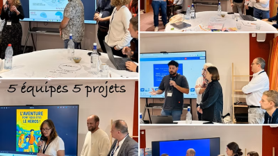 hakathon le fleuve - PETR - rencontre avec plusieurs personnes - conférence