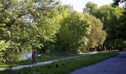 La voie douce à Saint-Brice