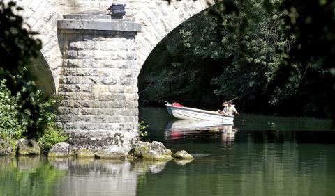 Fleuve entre Cognac et Saint-Brice