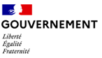 logo gouvernement France avec le drapeau bleu blanc rouge