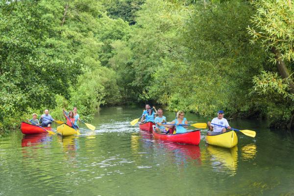 Balade en canoes