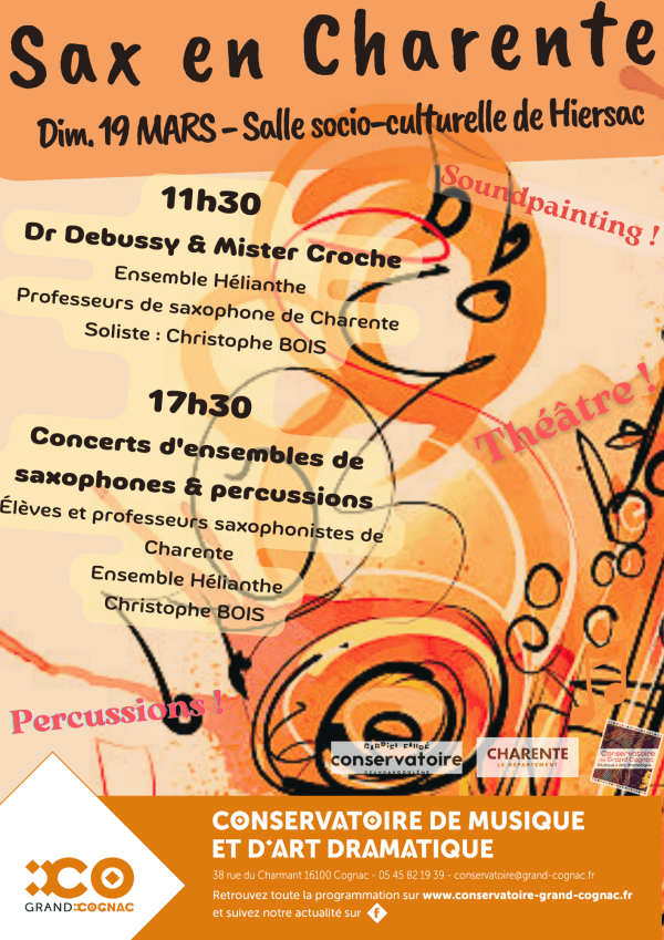 affiche sax en charente 2023