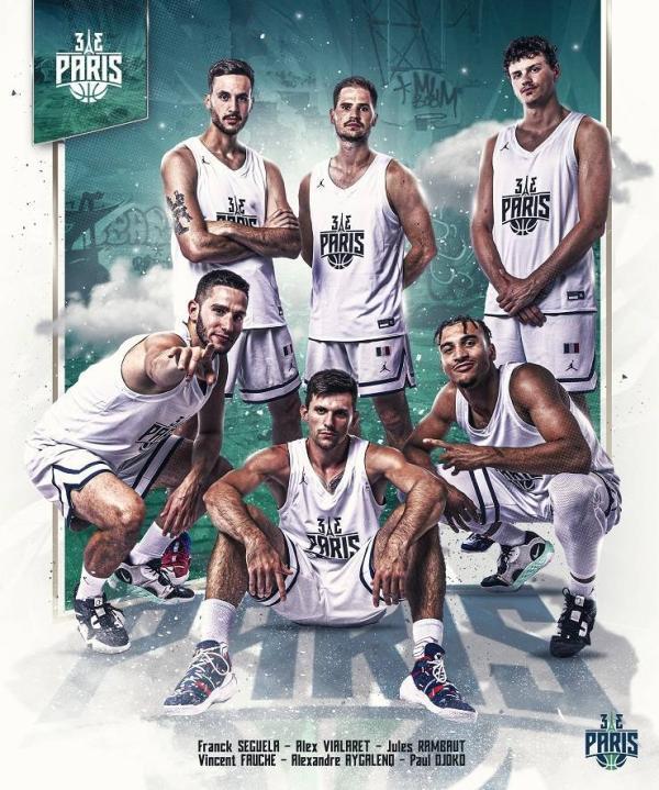 Equipe de France-Basket-ball 3x3 - Crédits : FFBB Equipe de France-Basket-ball 3x3 - Crédits : FFBB