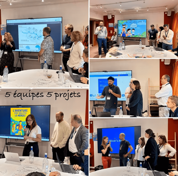 hakathon le fleuve - PETR - rencontre avec plusieurs personnes - conférence