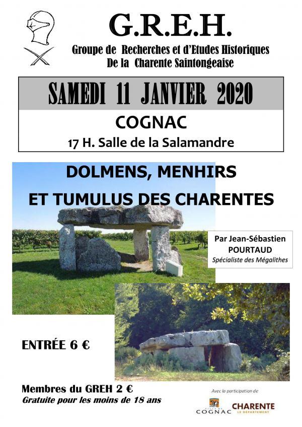 DOLMENS, MENHIRS ET TUMULUS DES CHARENTES