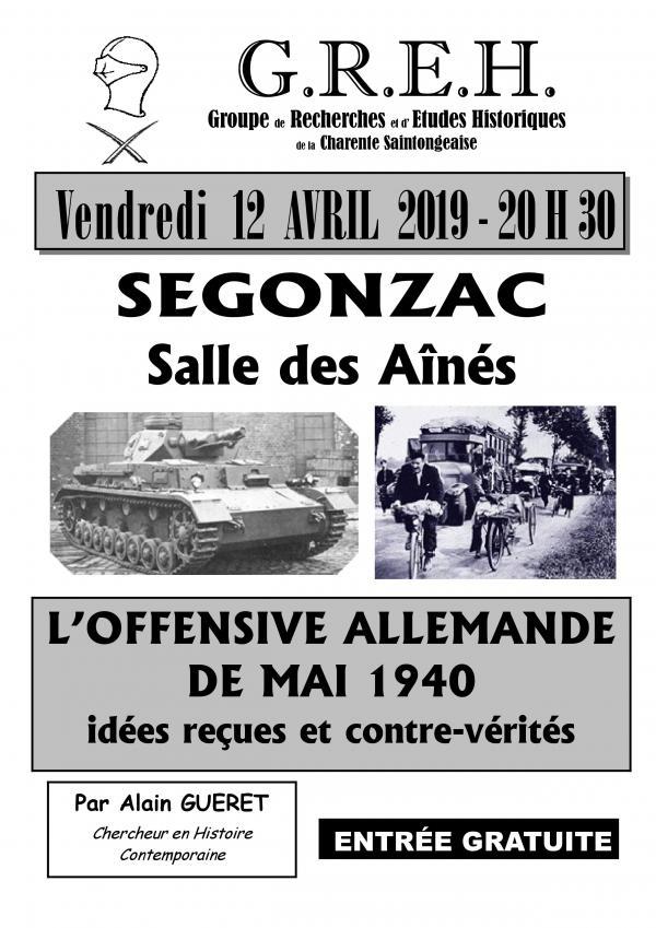 L'OFFENSIVE ALLEMANDE DE MAI 1940