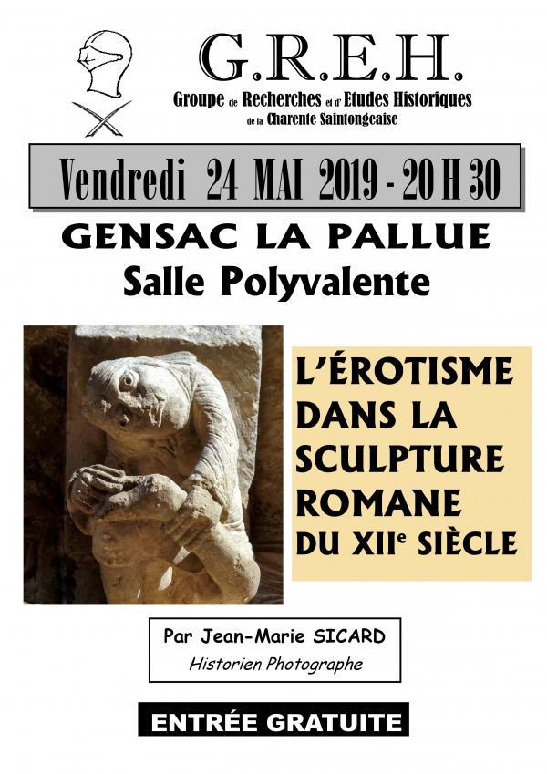 L'ÉROTISME DANS LA SCULPTURE ROMANE DU XIIÈME SIÈCLE