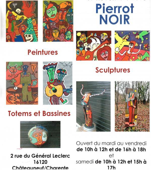 EXPOSITION - PIERROT NOIR