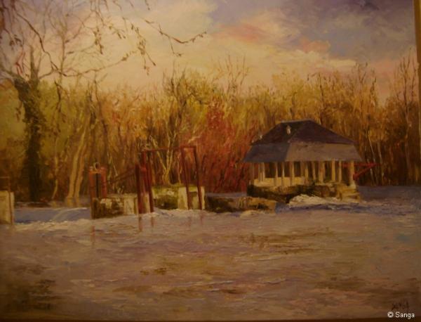 « SAISONS EN PAYS DU COGNAC », EXPOSITION DE PEINTURES À L’HUILE DE SANGA