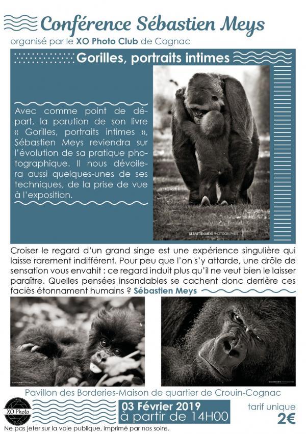 CONFÉRENCE PHOTOGRAPHIQUE DE SÉBASTIEN MEYS ORGANISÉ PAR LE XO PHOTO CLUB DE COGNAC