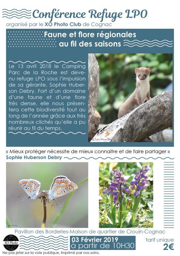 CONFÉRENCE PHOTOGRAPHIQUE AVEC SOPHIE HUBERSON DEBRY ORGANISÉ PAR LE XO PHOTO CLUB DE COGNAC