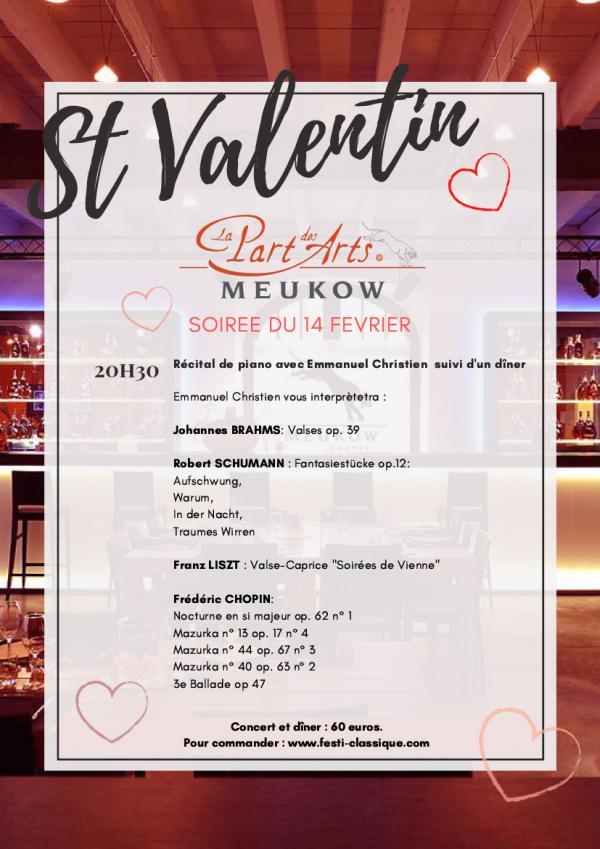 SOIRÉE ST VALENTIN MEUKOW