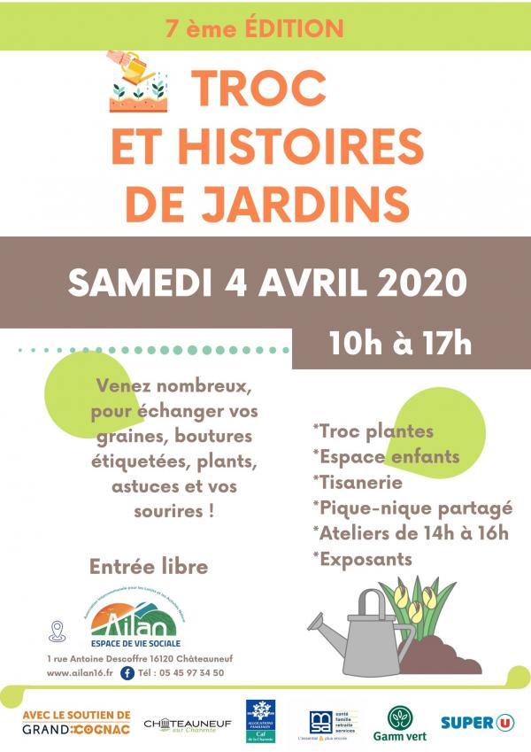 TROC ET HISTOIRES DE JARDINS