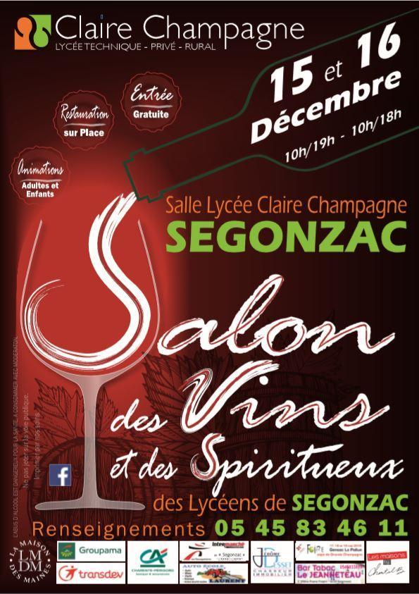 SALON DES VINS DES LYCEENS DE SEGONZAC