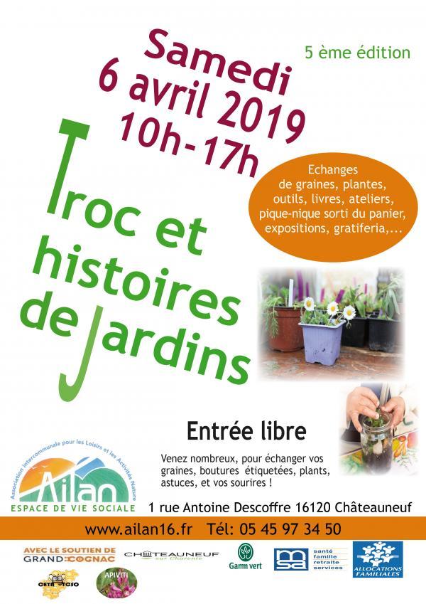 TROC ET HISTOIRES DE JARDINS