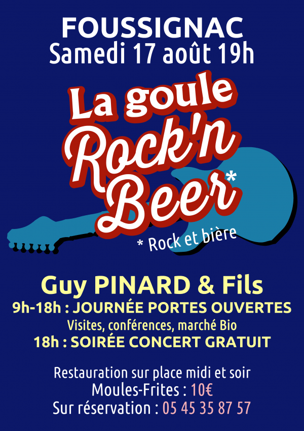 LA GOULE, ROCK & BEER