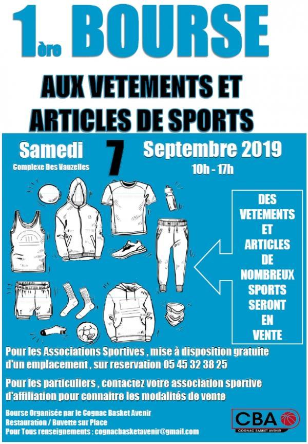 1ÈRE BOURSE AUX VÊTEMENTS ET ARTICLES DE SPORT