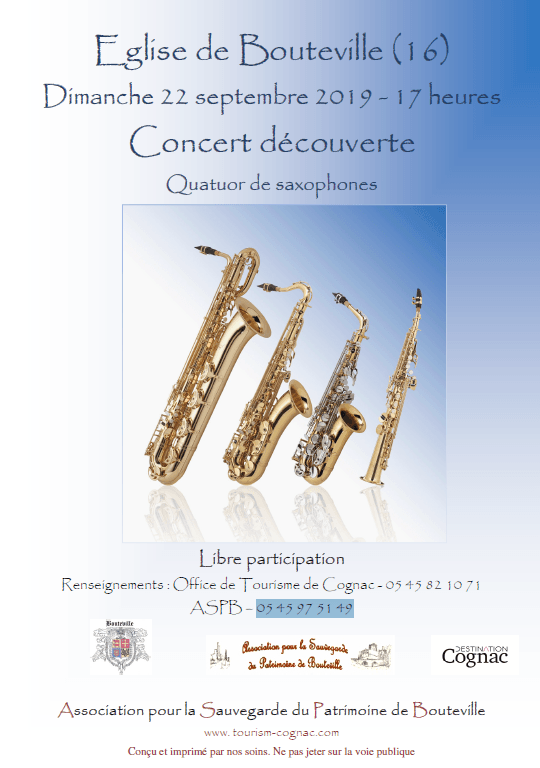 CONCERT « QUATUOR DE SAXO »