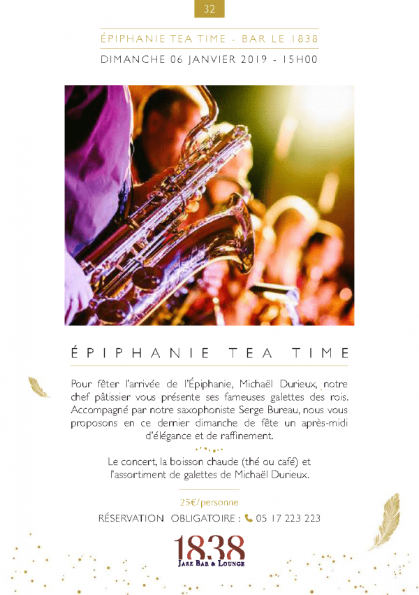 ÉPIPHANIE TEA TIME