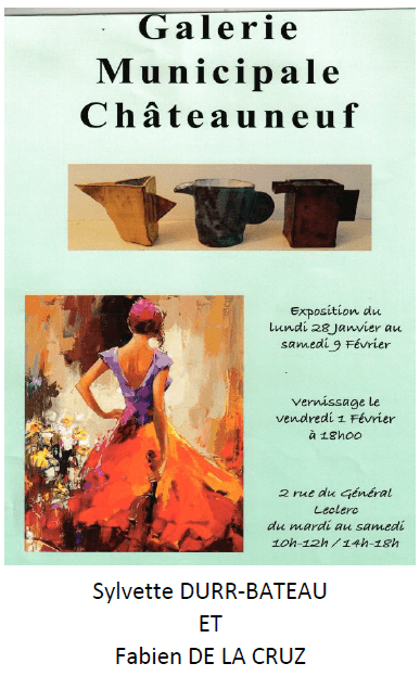 EXPOSITION - PEINTURES ET POTERIES