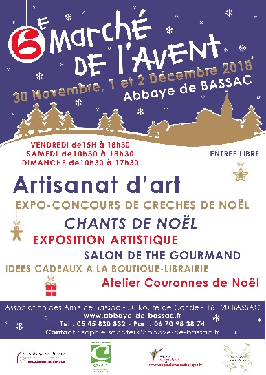MARCHÉ DE L'AVENT A L'ABBAYE