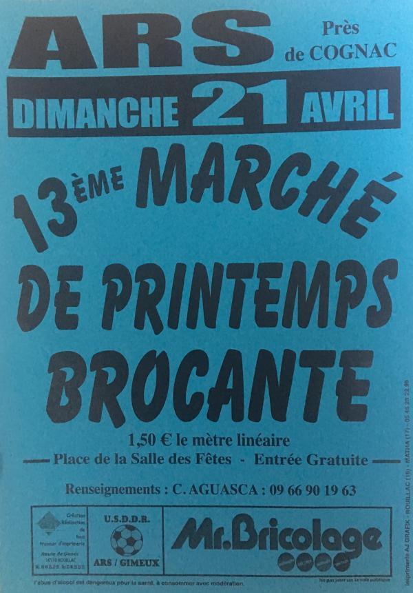MARCHÉ DE PRINTEMPS