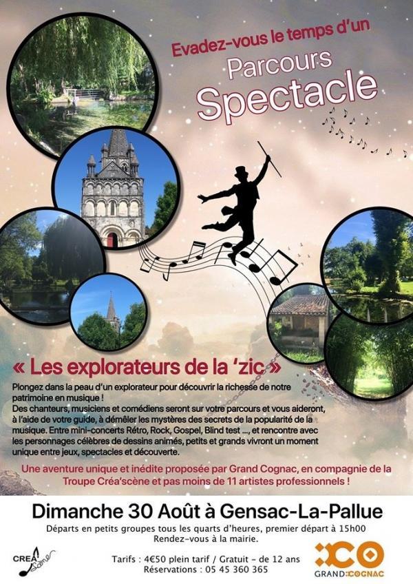PARCOURS SPECTACLE - "LES EXPLORATEURS DE LA 'ZIC"