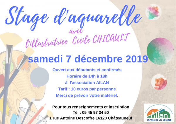 STAGE D'AQUARELLE