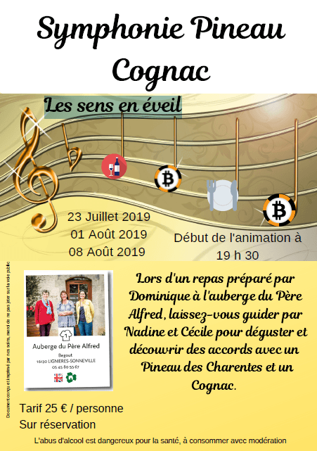 SYMPHONIE PINEAU COGNAC - LES SENS EN ÉVEIL