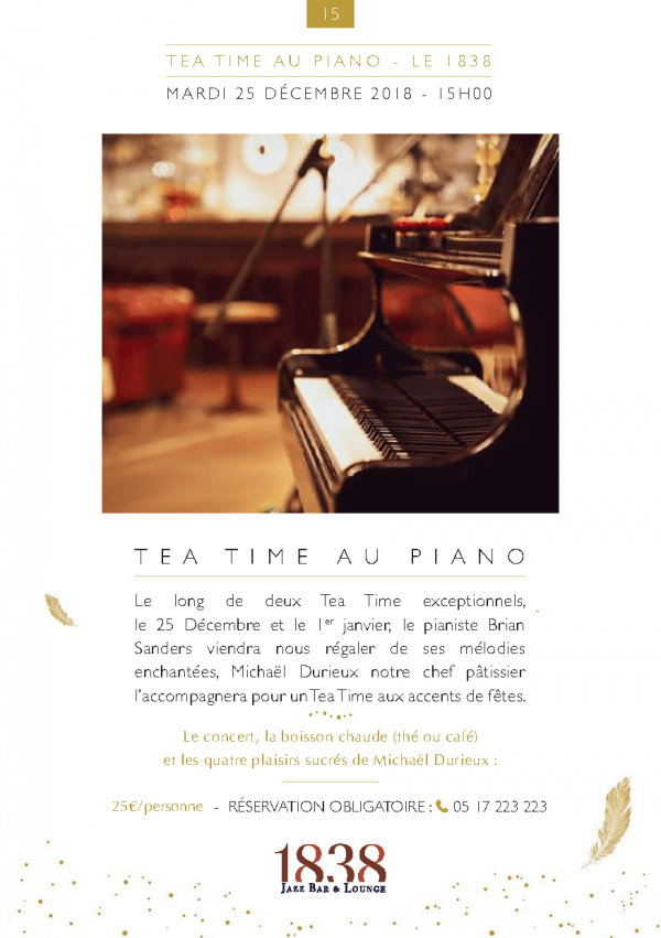 TEA TIME AU PIANO