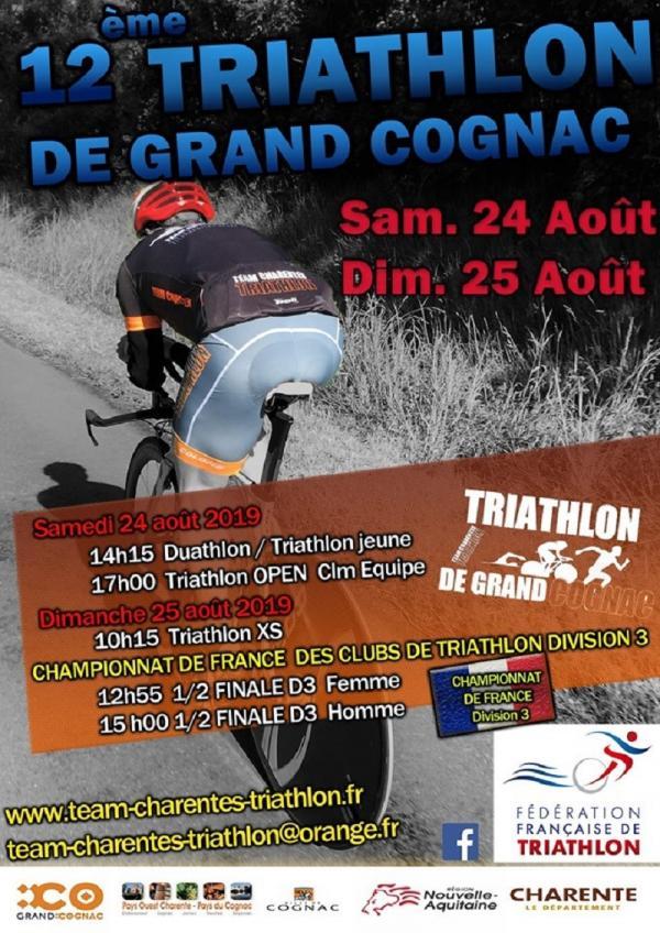 12ÈME TRIATHLON DE GRAND COGNAC